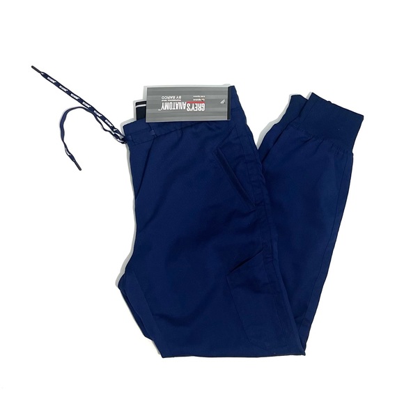 Women’s Greys Anatomy 5-Pocket LOGO Tape Jogger - Picture 1 of 3